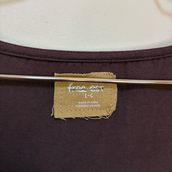 NWOT Free People Onda Drop-Waist Long-Sleeve Mini Dress Size Large - Picture 7 of 14